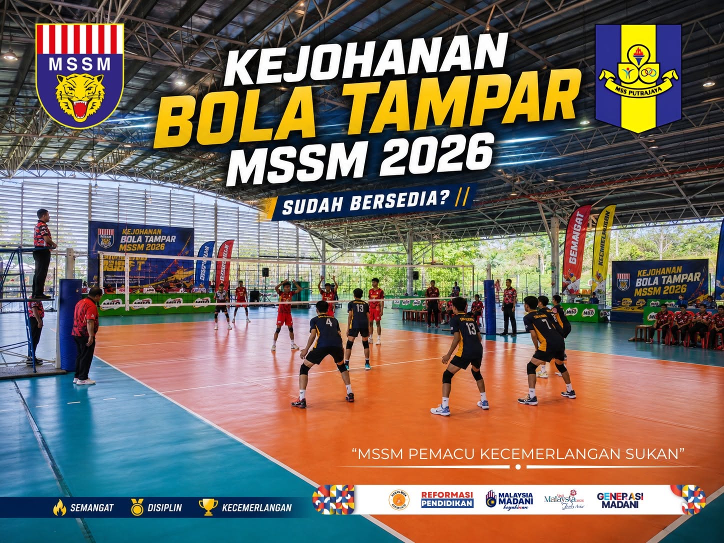 Kejohanan Bola Tampar MSSM 2026
